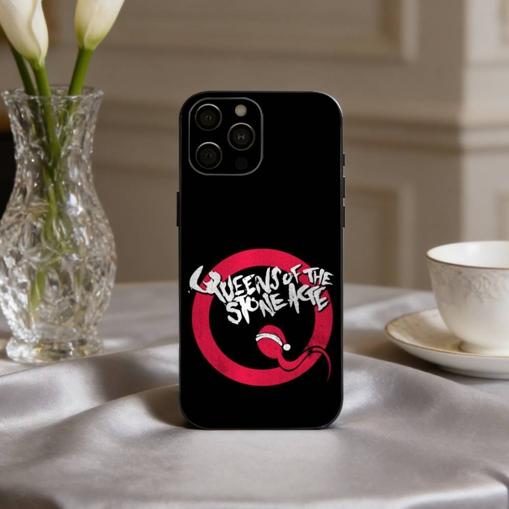 Rock Q-Queens of the S-Stone Age  Phone Case Silicone Soft For IPhone 17pro 16 15 14 13 12 11 X XR Plus Pro Max Plus