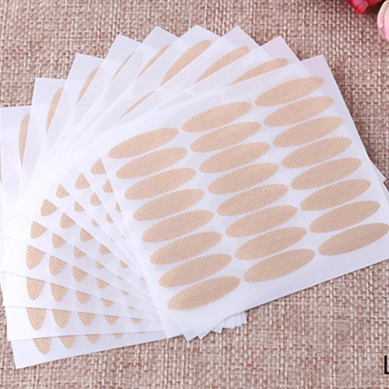 

10 Sheets Invisible Double Eyelid Tape Self-Adhesive Transparent Stickers Slim/Wide Waterproof Fiber for Eyelid as the picture