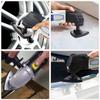 77pcs Grinding Triangle Oscillating Sandpaper Triangular Sanding Pad Hook Loop 60/80/120/180/240 Grit For Multitool