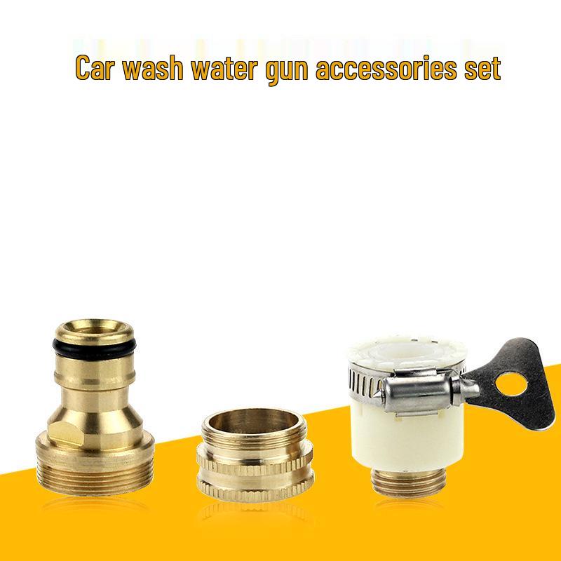 Multifunctional High-Pressure Water Gun Connector Kit