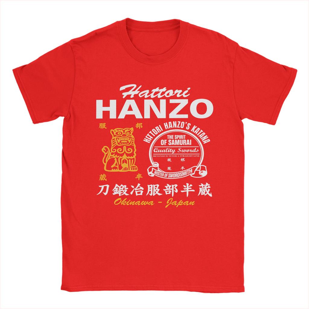 Men Hattori Hanzo T Shirts  Cotton Clothes Novelty Short Sleeve Crewneck Tees Plus Size TShirt