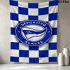 Deportivo Alaves Wall Tapestry Aesthetic Wall Hanging Printed Fabric Blanket Decorative Tapestries For Bedroom Living Room Home Decor