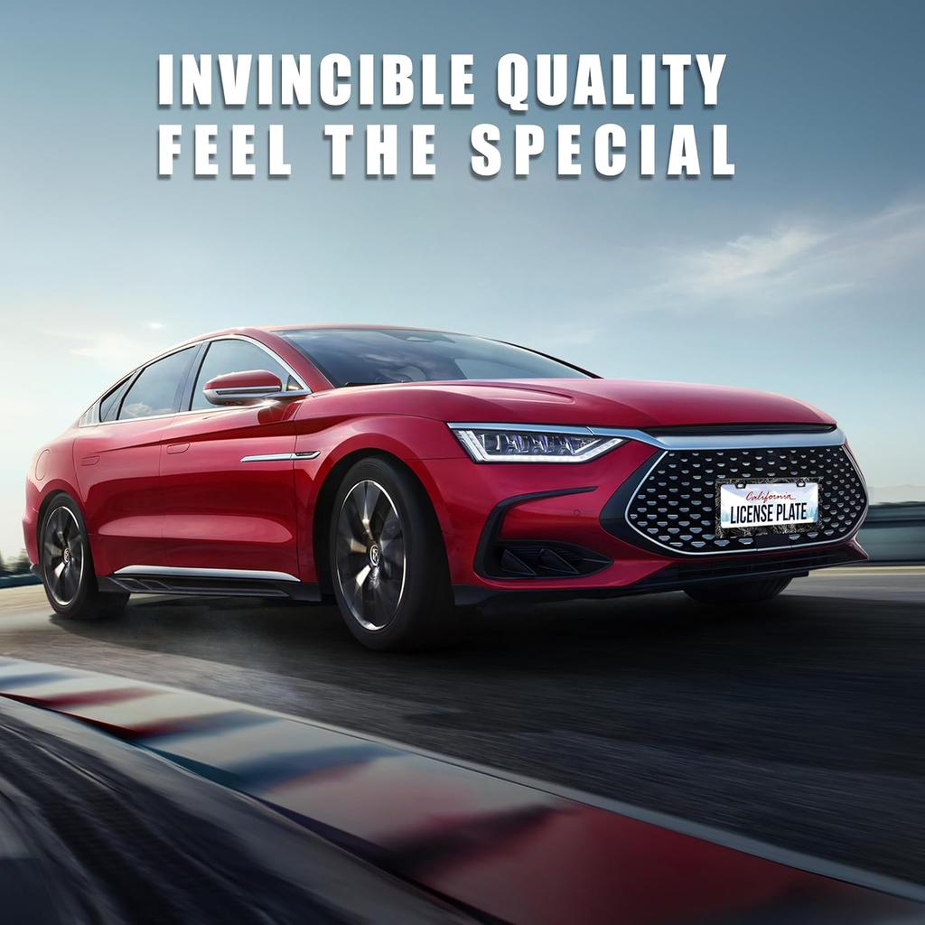 Topographic Map License Plate Frame Topography Stainless Steel License Plate Frame Auto Parts Decoration With Screws License Plate Holder For Men