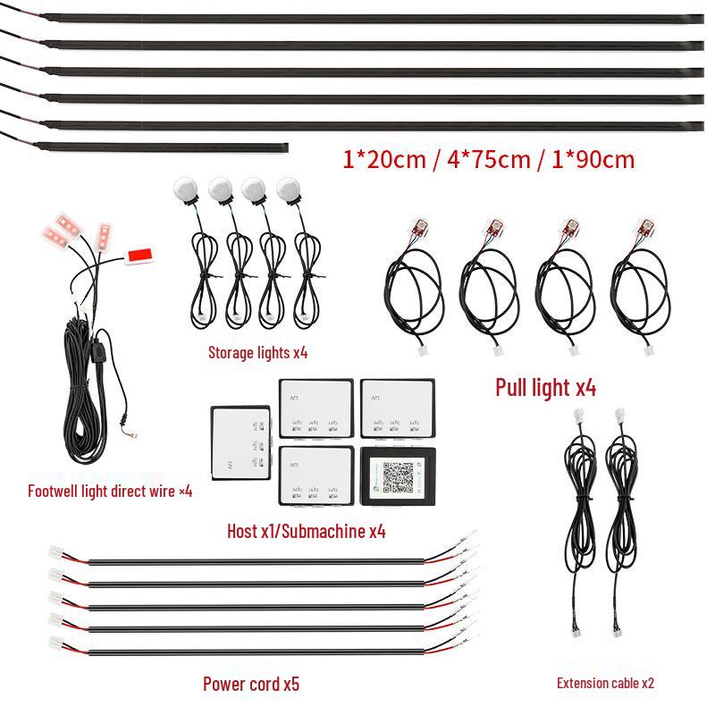 Invisible Ambient Car Instrument & Rhythm Light