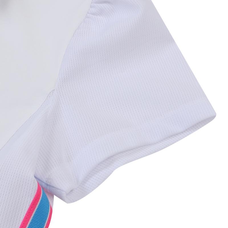 Onoff Women S FronT Zip High Neck FuncTional T ShirT Of9104la whiTe