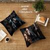 Movie Twilight Cushion Cover Car Throw Pillow Case For Sofa Car Christmas Gift 40X40Cm 45X45Cm