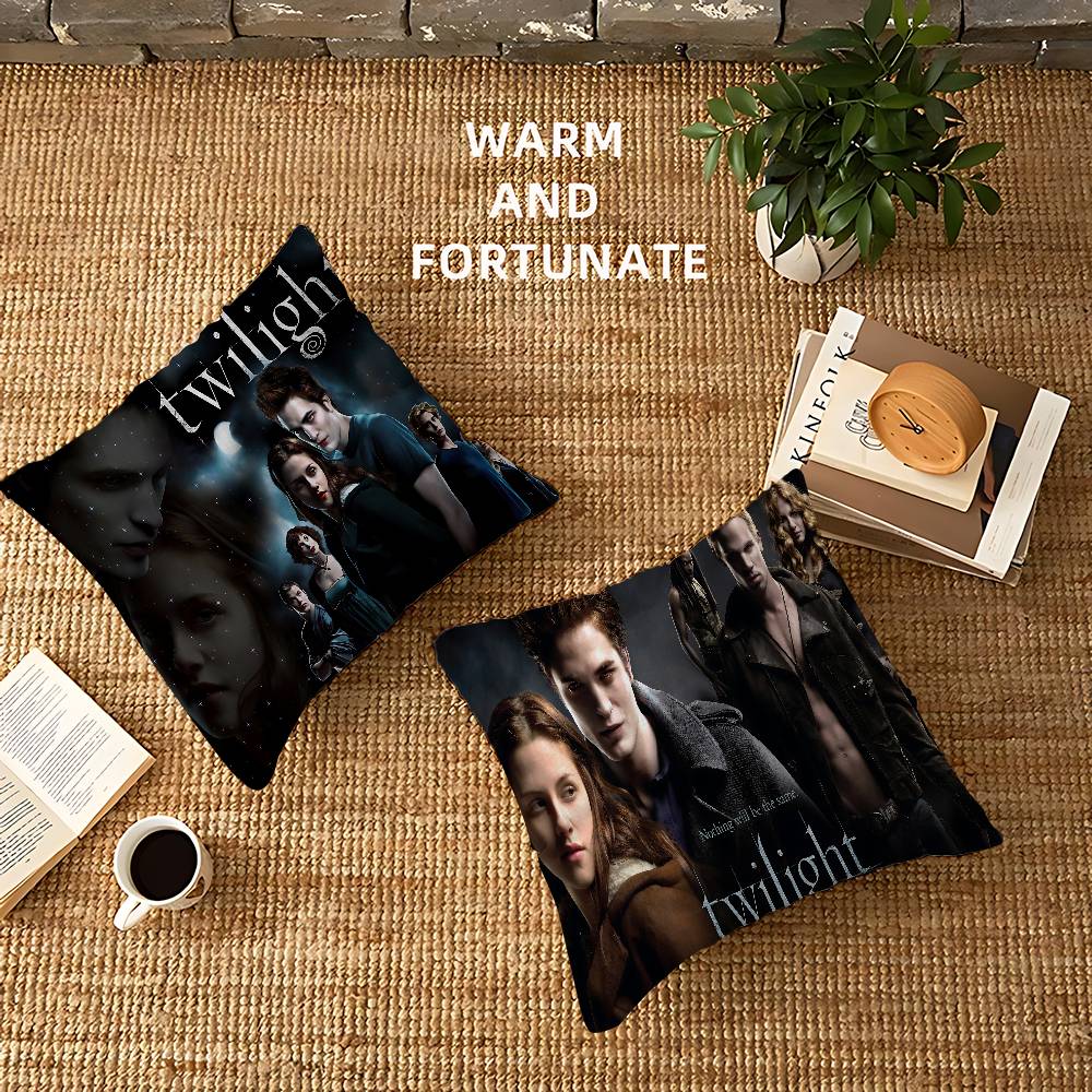Movie Twilight Cushion Cover Car Throw Pillow Case For Sofa Car Christmas Gift 40X40Cm 45X45Cm