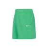 Nike Logo Solid Color High-Waisted Shorts Women Shorts Green DM6729-363