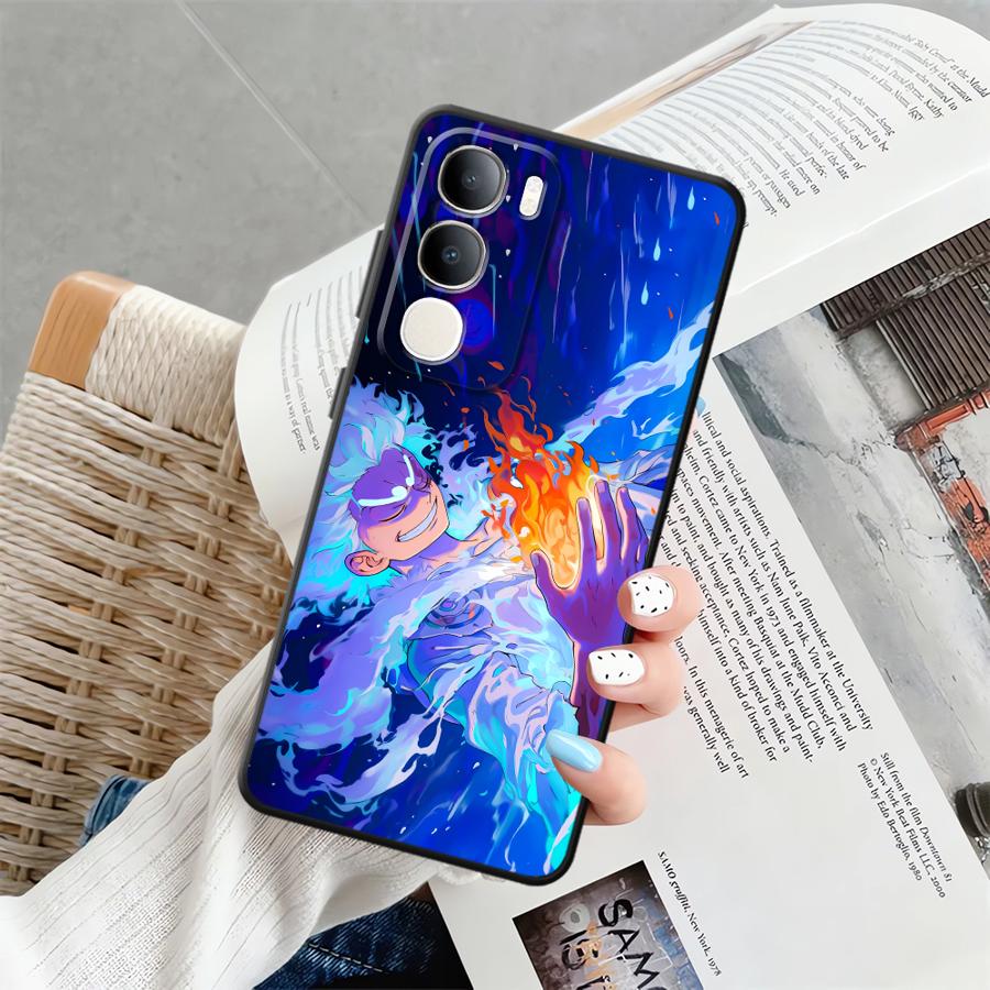 Cool Luffy Anime Case for Vivo V25 V30 Y51S Y78 Y71 Y91 Y52S Y93 V29 V27 Y53S Y75 Y81 V21E V23 Y50 Y95 Phone Cover