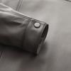 FIRS Men's Genuine Sheepskin Business Casual Leather Jacket