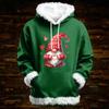 Women's Christmas Casual Fleece-Lined Hoodie With Long Sleeves And Pockets Sweatshirt Top