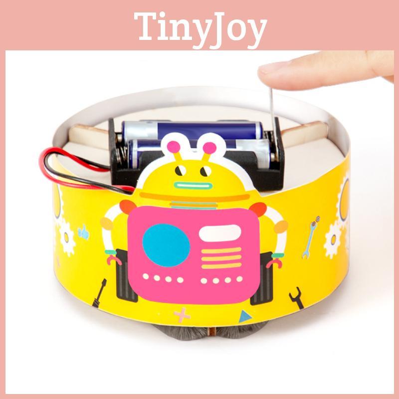 Wooden Sweeping Robot Hand Assembled Children Puzzle Toy Set For Physics Experiments Home Learning