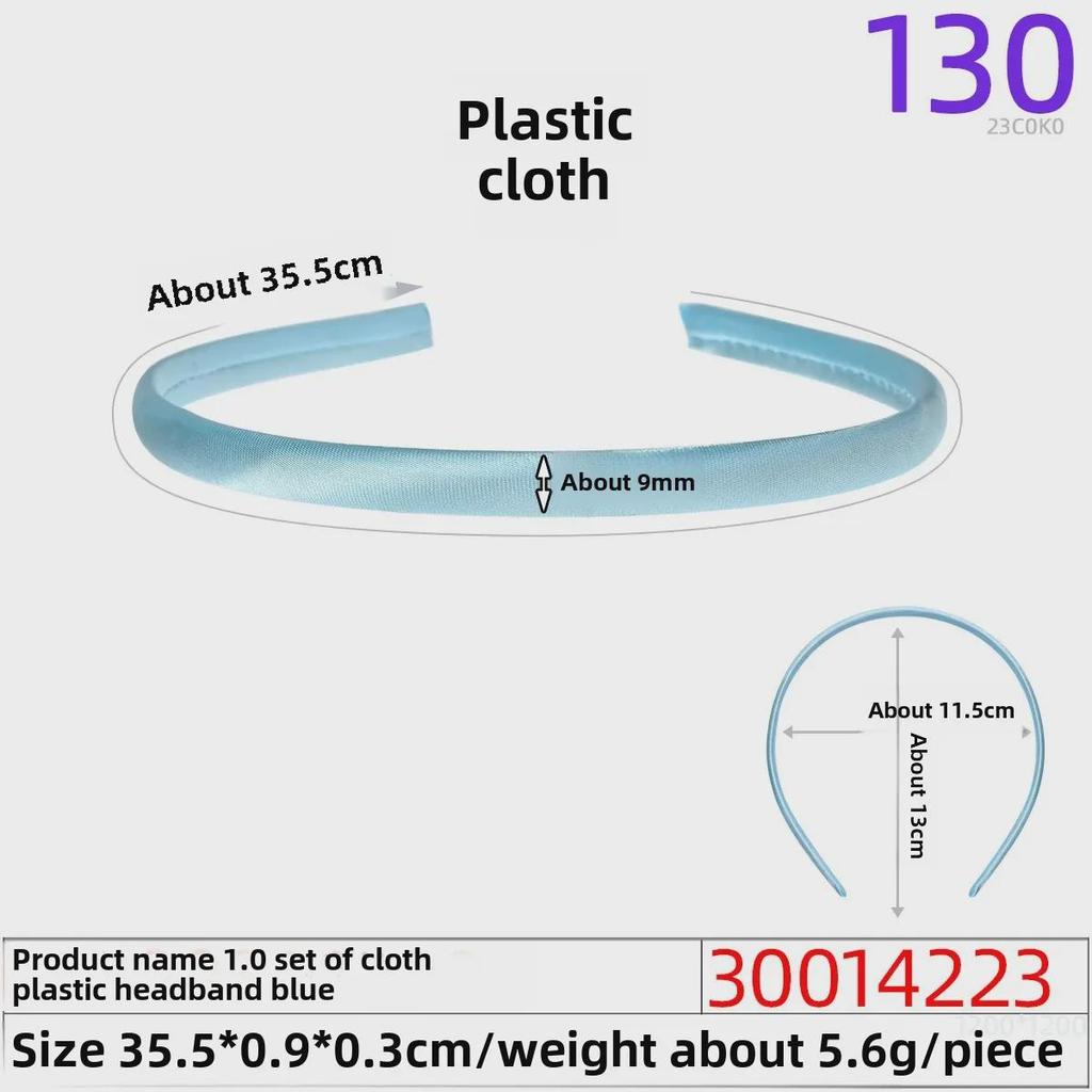 1.0CM Plastic Headband for DIY Hair Accessories