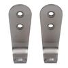 Home useful Hook Creative High quality Hot Rustproof Single hook Solid Stainless Steel Wall mounted 10PCS Coat
