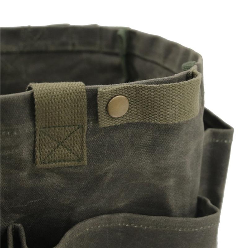 Borsa Portaoggetti in Tela Pesante per Cucina all'Aperto Campeggio Pentole Grande Capacità Impermeabile con Comoda Maniglia per il Trasporto