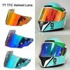 Visor FOR KYT TT COURSE Motorcycle Helmet Lens Full Face Helmet Casco Moto Accessories Windshield FOR KYT Capacete TTC VESC-8