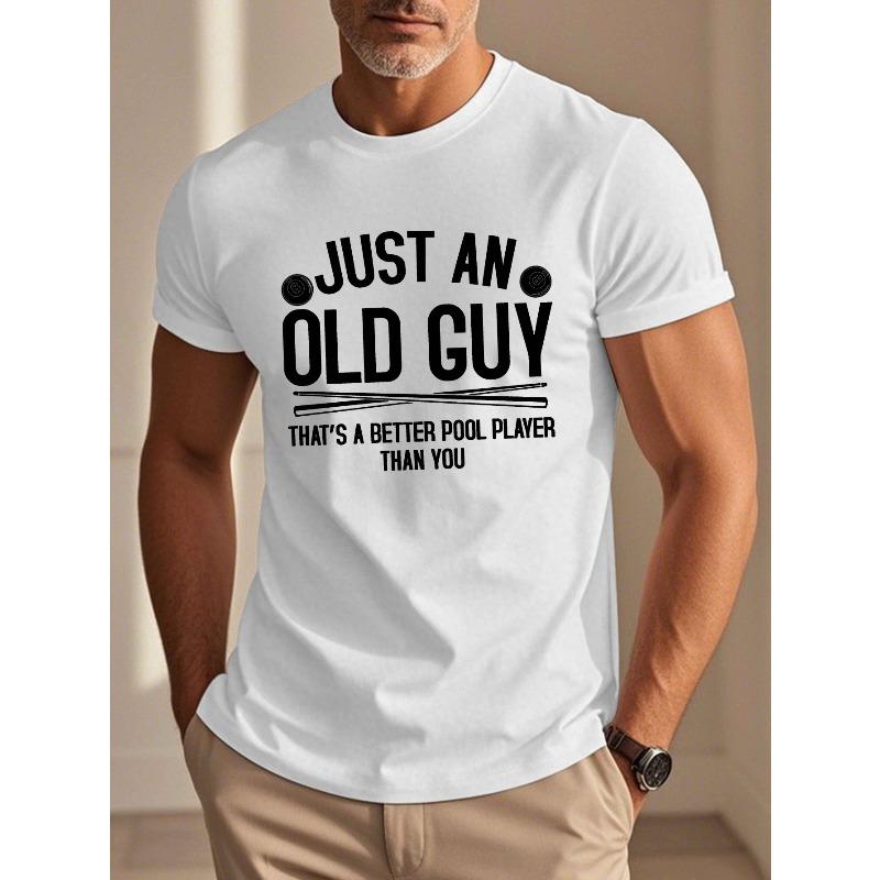 

Мужская летняя футболка с коротким рукавом для бильярда, оверсайз, прохладная, повседневная и модная S белый