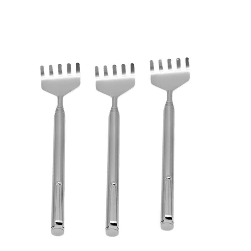 Retractable Stainless Steel Itch Scratcher, 16-50cm Adjustable Back Scratcher with 5 Sections