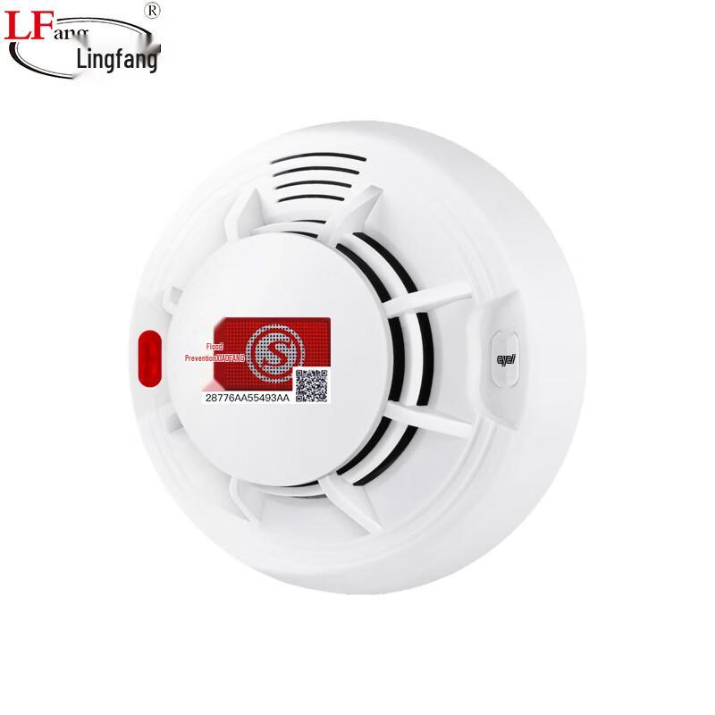 

Lingfang Wireless Fire Alarm System Components Single Smoke Detector