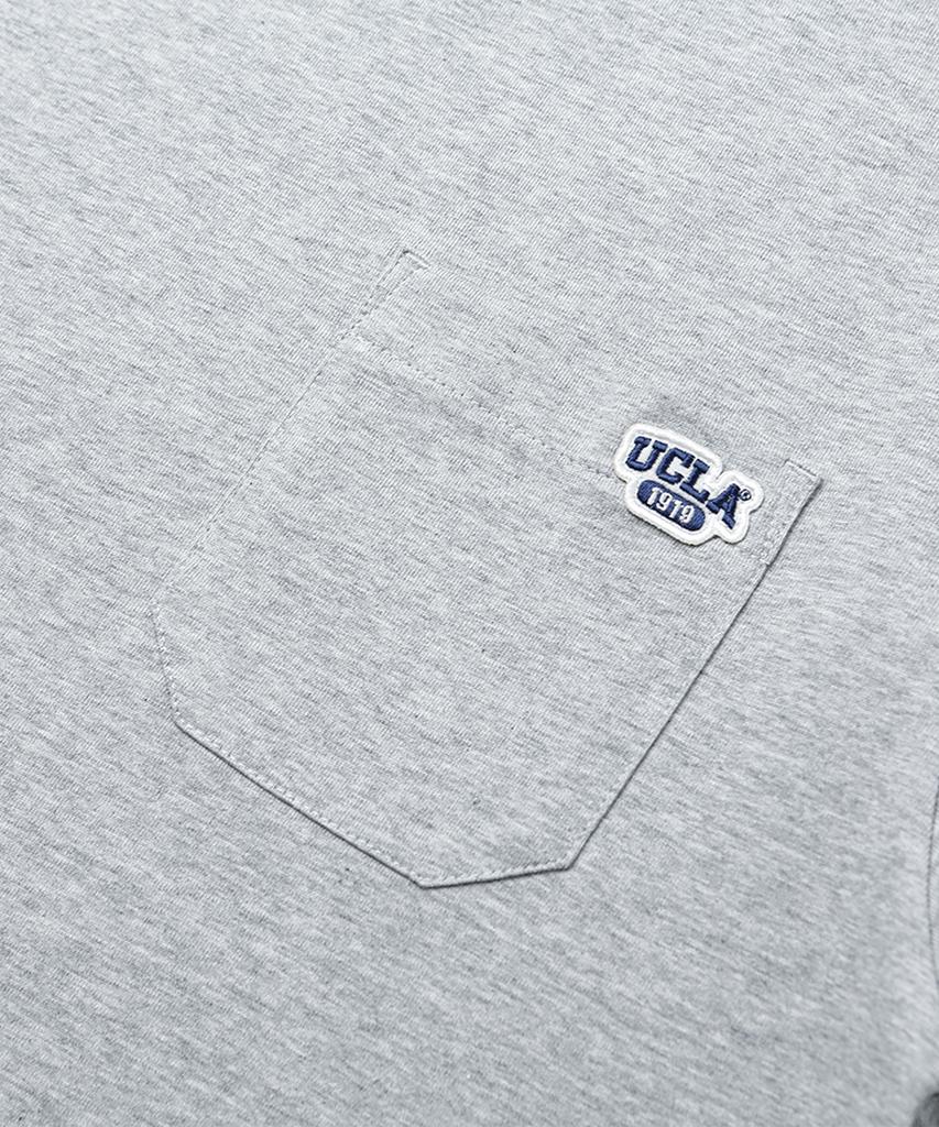 UCLA Unisex Cotton Basic Artwork Short Sleeve T-Shirt [M-Grey](Ua4St96_51)