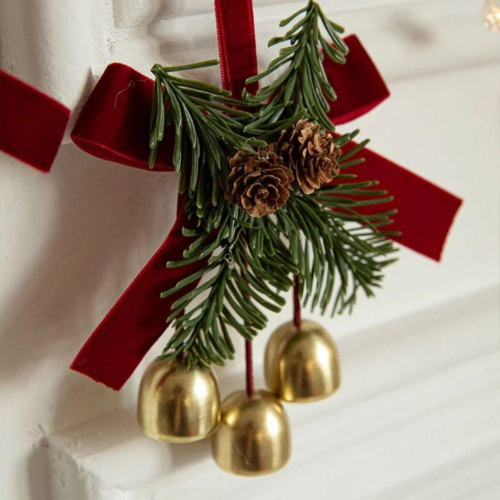 For Xmas Tree Christmas Hanging Decorations Creative Christmas Bell Pendant Christmas Ornaments