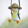 Car Swing Duck Rearview Mirror Pendant - Cute Interior Decoration