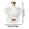 Creative Glass Whiskey Bottle Home Wine Decanter Decorative Motorcycle Engine Shape Alcohol Container for Dining Room office