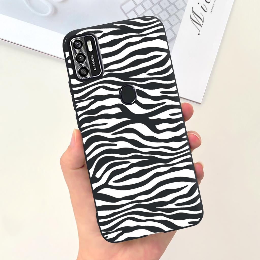 Per Custodia Telefono ZTE Blade A7020 Copertura Posteriore ZTE Blade A7s 2020 Guscio Paraurti Morbido in Silicone Liquido Moda Donna Cielo Stellato Funda Capa