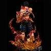 One Piece Anime 26cm Figure Flame Portgas D Ace Action Figurine Statue Scene Model Desk Decor Collectible Boy Toys Birthday Gift