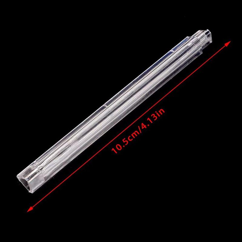 Spliceable 60cm Aquarium Air Stone Bubble Bar Wall Curtain Tube Hose Fish Tank Pump Hydroponic Oxygen Diffuser Tube Plastic