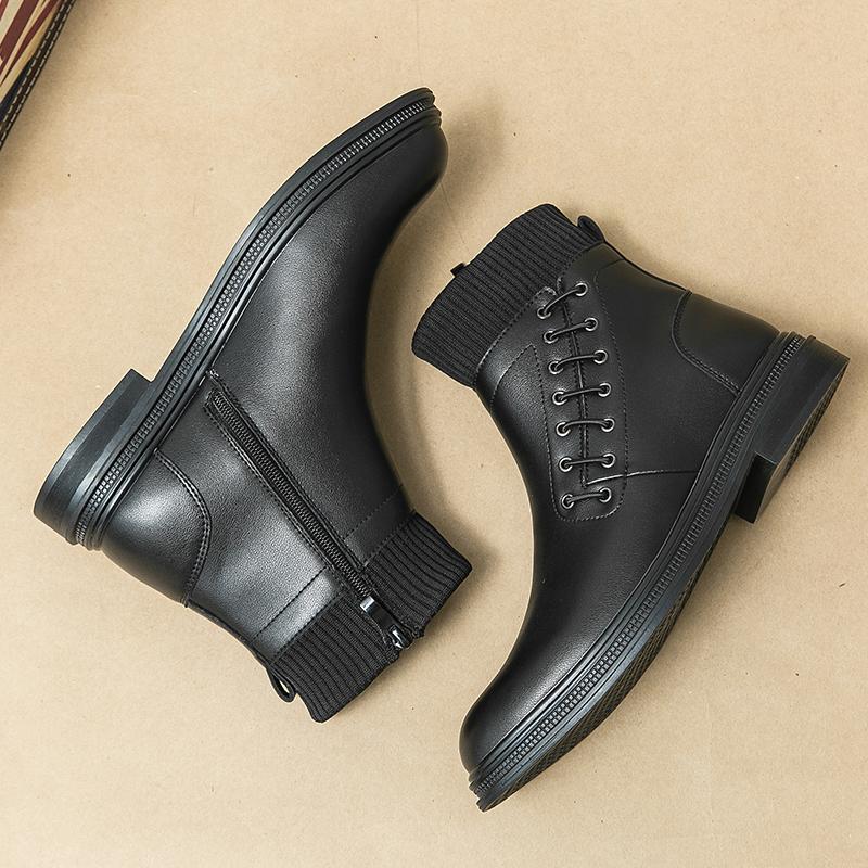 FashionLuxury Brand Brown Classic Men s Ankle Boots Pointed Banquet Formal Boots Men — фото 6