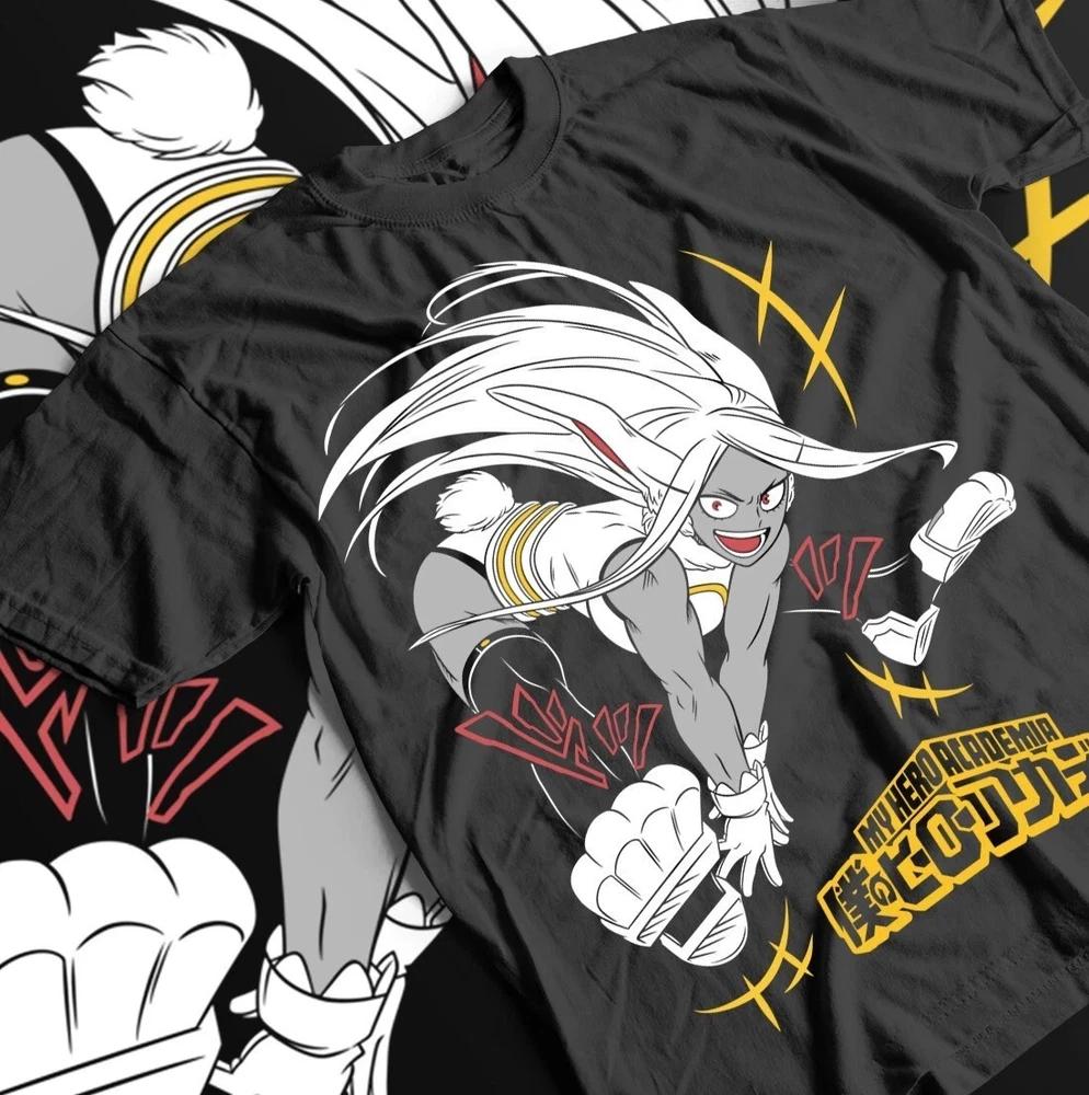 My Hero Academia Rabbit Hero Mirko Black Tshirt Gift For Fan S