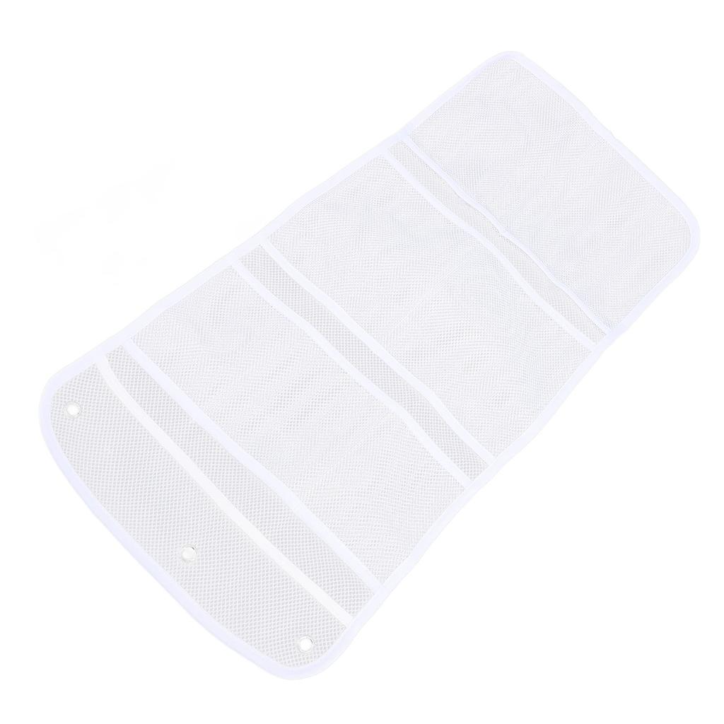 Shower Organizer Mesh Quick Drying Shower Caddy with 7 Pockets Easy Access for Body Soap Shampoo Con