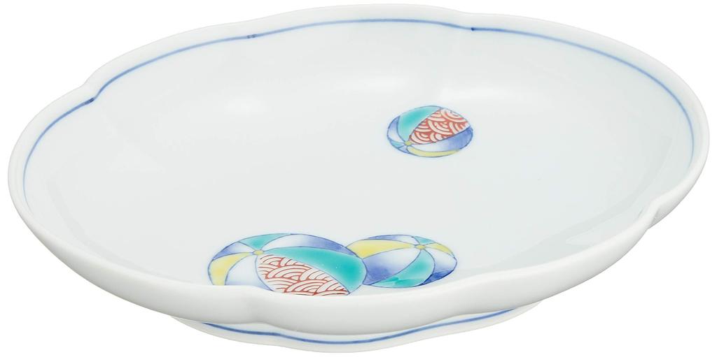 Arita ware Kazan kiln Balloon Wooden Plate Set 52636