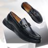 Soft Genuine Leather Shoes Mens Loafers Flat Brand Male Footwear Soft Business Dress Shoes Man Party Shoes