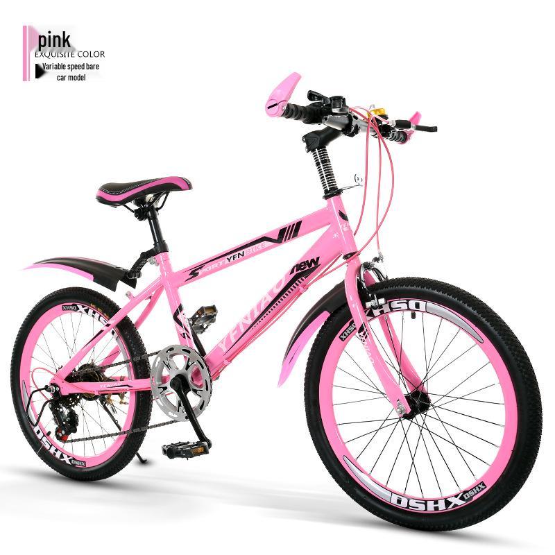 20-22 Inch Mountain Bike for Kids Aged 8-15 - Single/Variable Speed with Disc Brakes