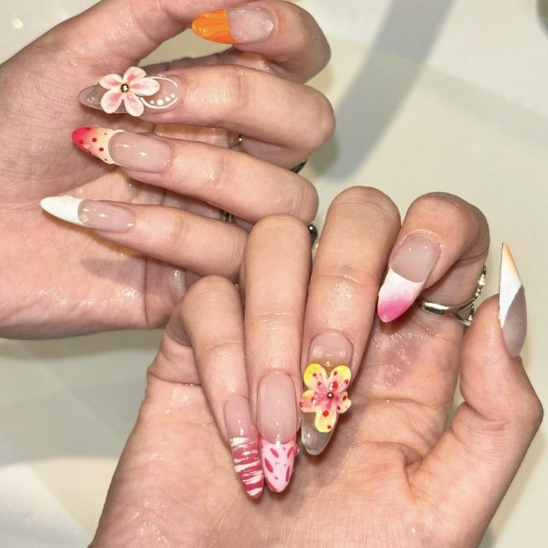 Professional 3D Floral Nail Molds Set With Silicone Sculpting Pen For Epoxy Resin Art Creations And Nail Art