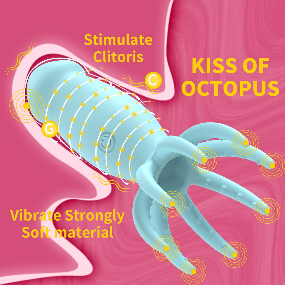 Octopus Style Jump Egg Female Vibrating Masturbator Vagina Balls