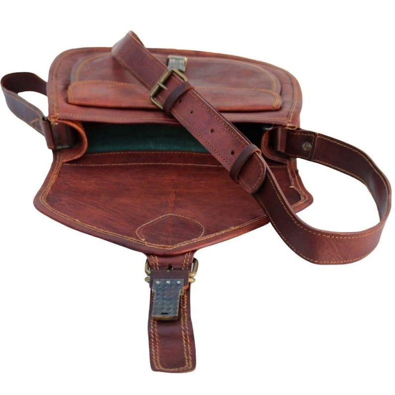 Сумка VINTAGE LOOK SADDLE — фото 5