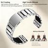 22mm 26mm Silicone + Titanium Straps QuickFit Band for Garmin Fenix 8 E 7 7X Pro 6 6X Magnetic Bands for Forerunner 970 Bracelet