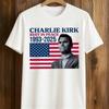 Charlie Kirk Rest In Peace 1993 2025 America Unisex T-Shirt