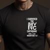 I Survived the NYC Earthquake Shirt  NYC Earthquake Chest Logo NY Sarcasm Tshirt