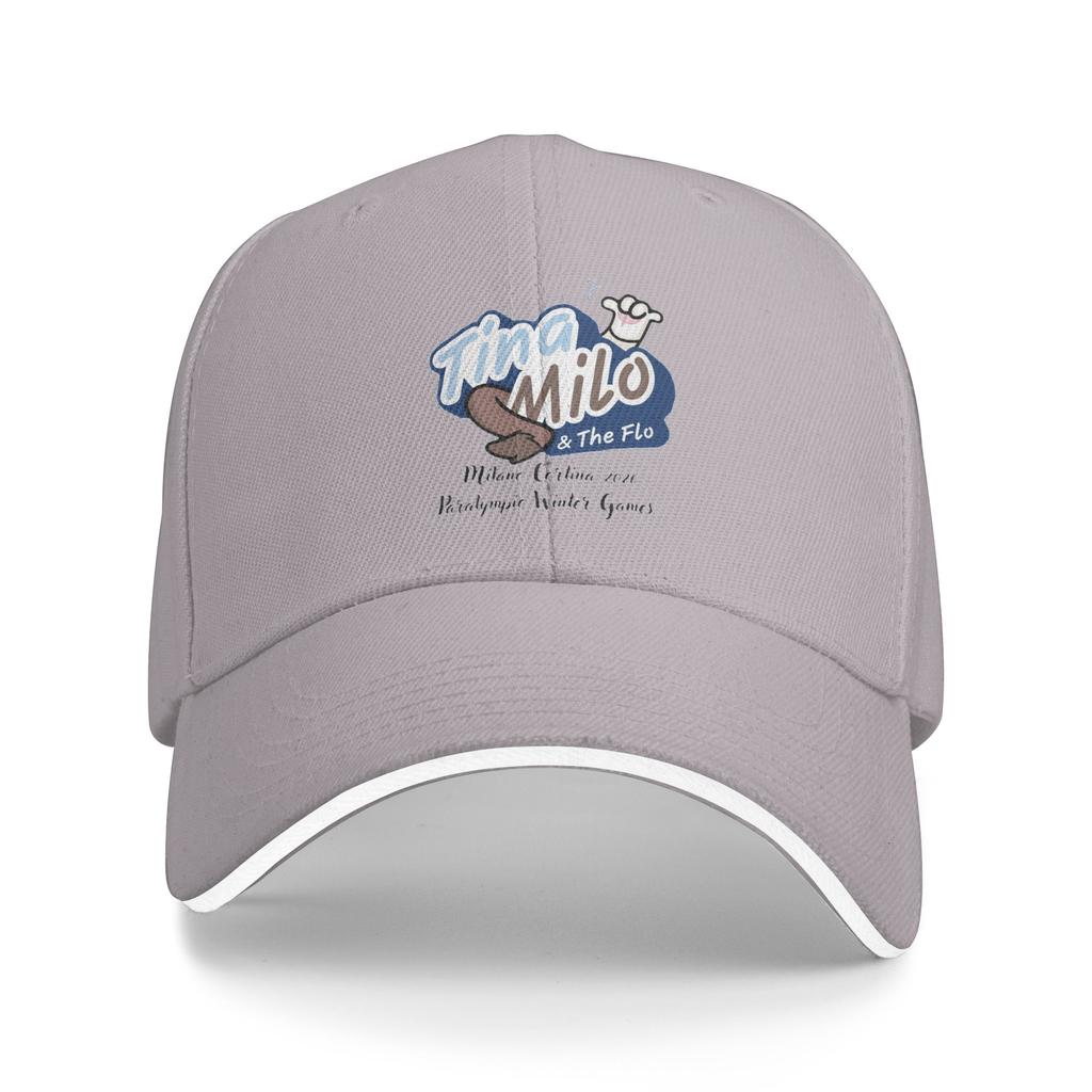 Tina and Milo Flo Sport Party Casual Baseball Cap Tennis Skate Hip Hop Hats Summer Sun Visor UnisexTeens Design Caps