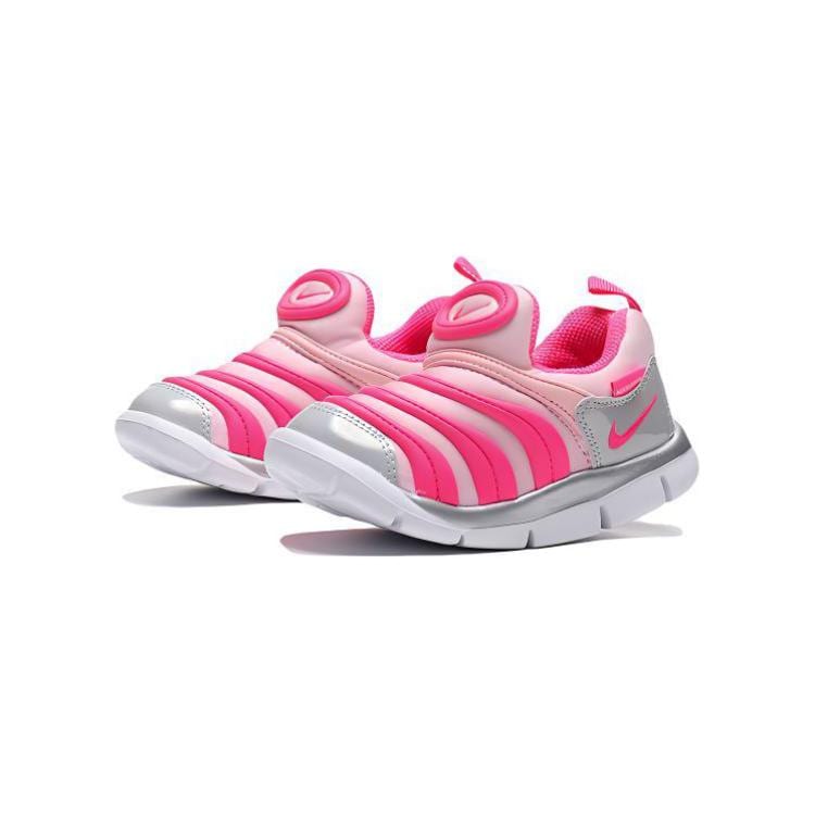 Nike Dynamo Free Comfortable Slip Resistant, Abrasion Resistant, Thermal Low Top Sports Casual Shoes Pink White CI1188-686