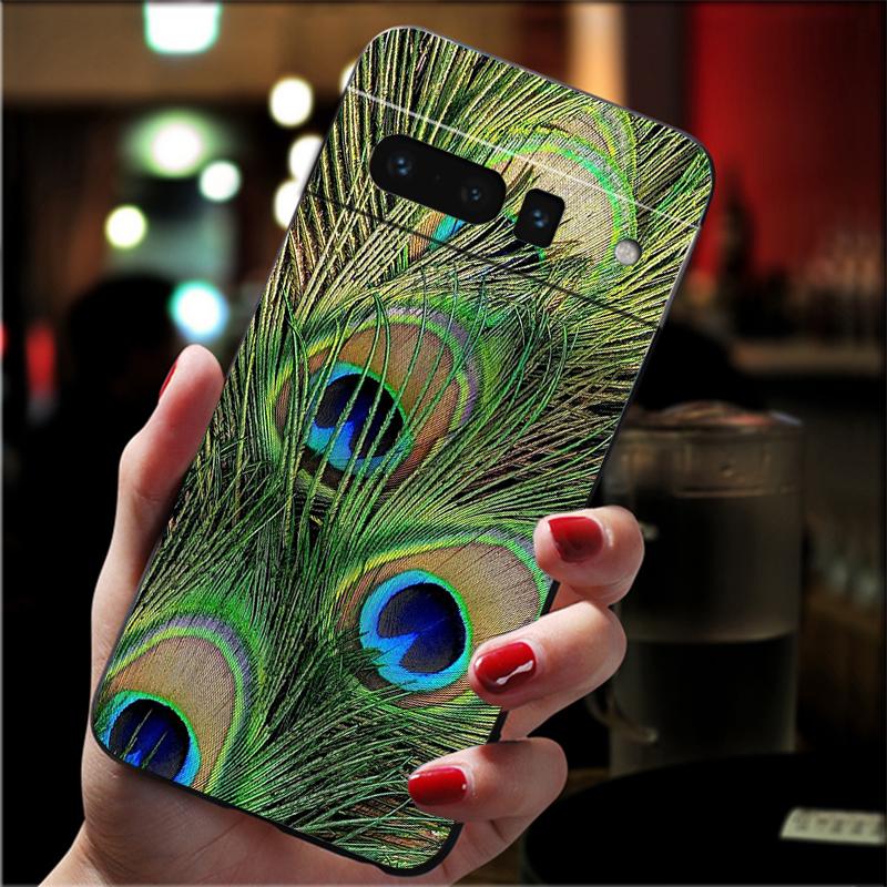 

Phone Case For Google Pixel 10 Pro 9 Pro XL 9A 8 7 6 Pro Pixel 8A 7A 6A Pixel 8 7 6 5 Peacock Bird Google Pixel 6A