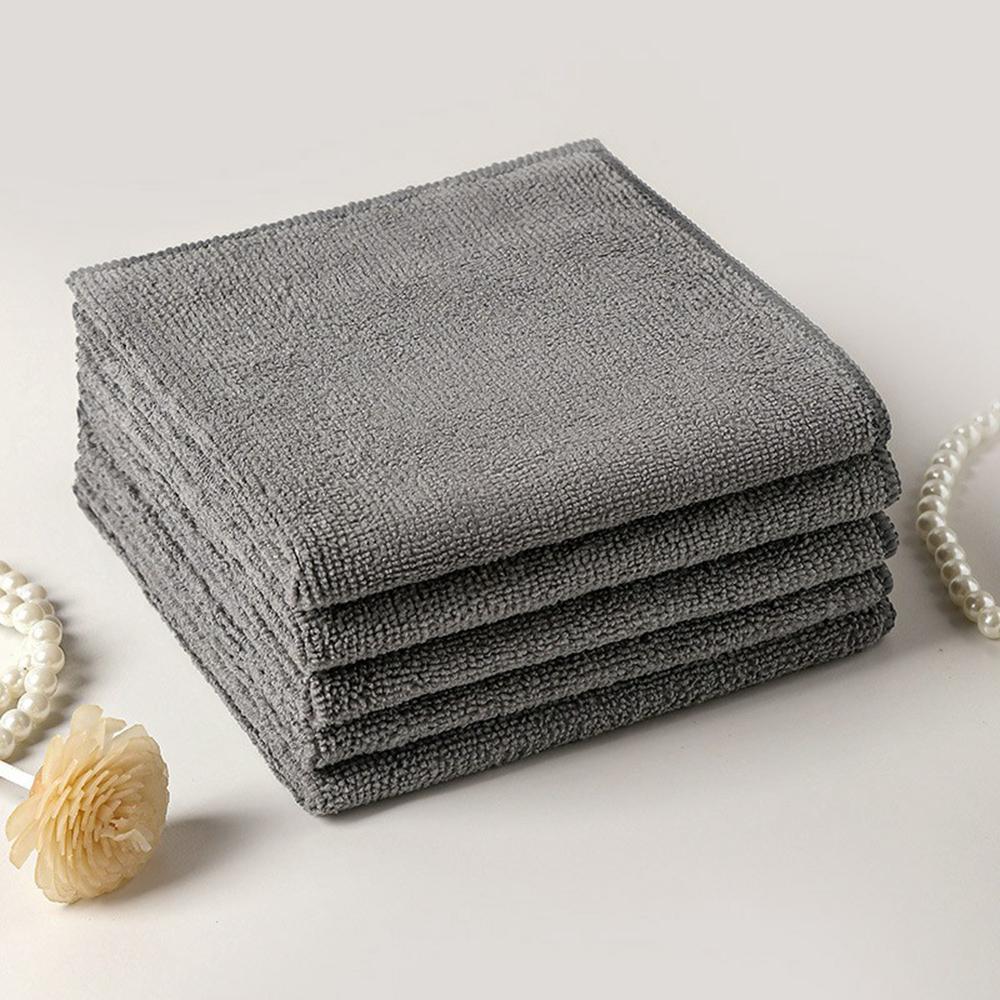 30x30cm Water-Absorbent Microfiber Furniture Cleaning Cloth Towel Kitchen Dishwashing Rag