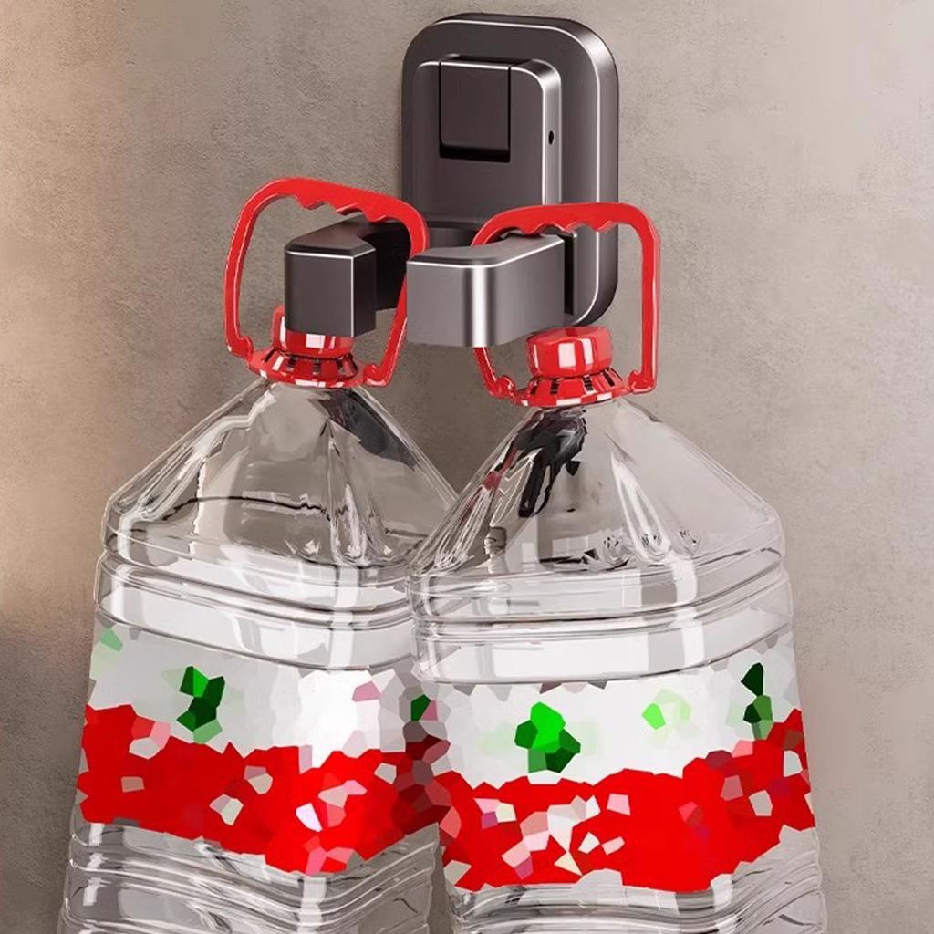 Elegant Sturdy Plastic Adhesive Wall Mounted Hair Dryer Holders for Easy Installation and Removal In Bathrooms