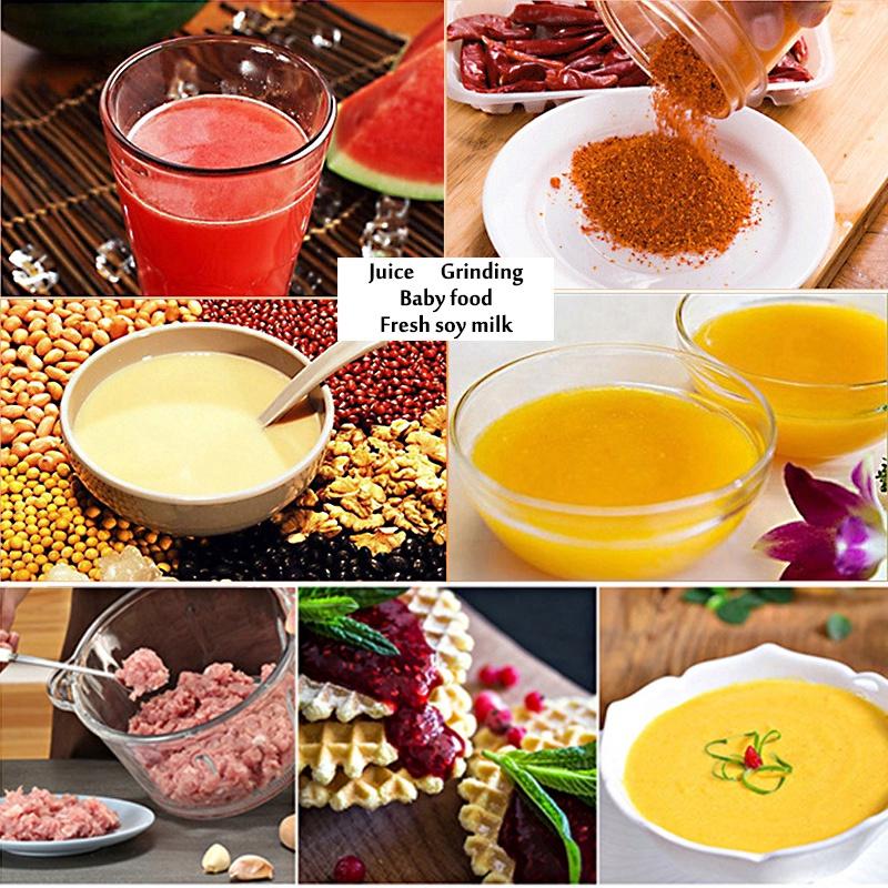 350W 6 Cups Nutrition Fruit Juicer-Blender Mixer Grinder Bottle Shaker DIY Juicing Machine 1.5L