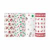 1/4rolls Christmas Kitchen Paper, Thickened Three-Layer Roll Paper, Disposable Kitchen Cleaning Wet and Dry Dual-Purpose