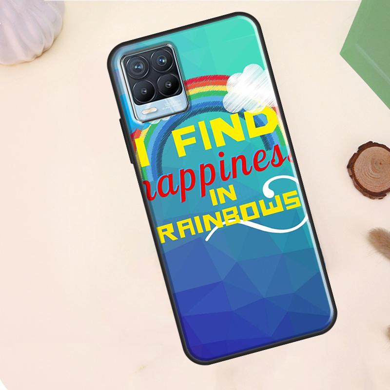 Gay Lesbian LGBT Rainbow Pride Case For Realme C55 C53 C33 C63 C61 C51 C65 C67 C71 C75 11 12 13 14 15 Pro Plus GT6 GT7 Pro